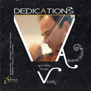 Dedications - New Works for Solo Violin