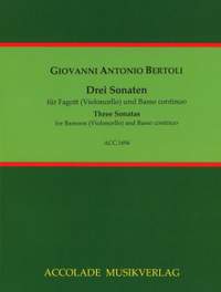 Giovanni Antonio Bertoli: Drei Sonaten