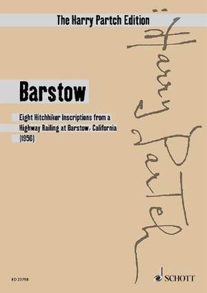 Partch, H: Barstow