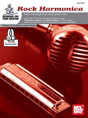 David Barrett: Rock Harmonica Book With Online Audio