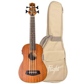 DUBS Electro-Acoustic Bass Ukulele (With Bag)
