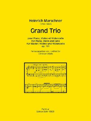 Marschner, H: Grand Trio op. 111