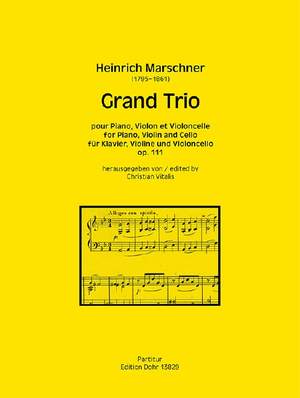 Marschner, H: Grand Trio op. 111