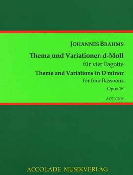 Johannes Brahms: Thema und Variationen D-Moll Op. 18