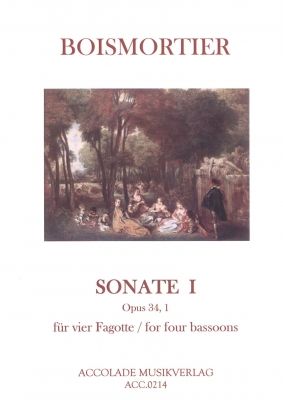 Joseph Bodin de Boismortier: Sonate I D-Moll Op. 34, 1