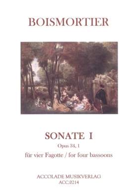 Joseph Bodin de Boismortier: Sonate I D-Moll Op. 34, 1