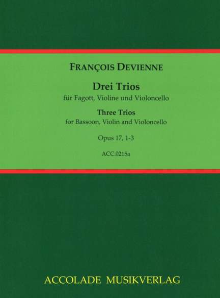François Devienne: 3 Trios Op. 17