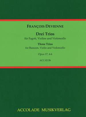 François Devienne: 3 Trios Op. 17