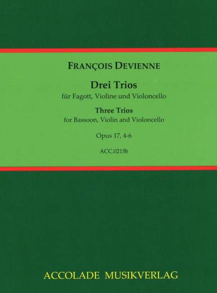 François Devienne: 3 Trios Op. 17