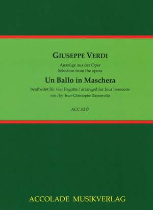 Giuseppe Verdi: Un Ballo In Maschera