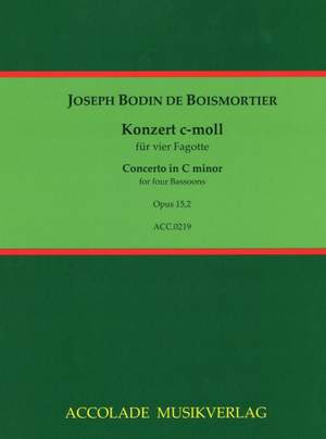 Joseph Bodin de Boismortier: Concerto Op. 15, Ii