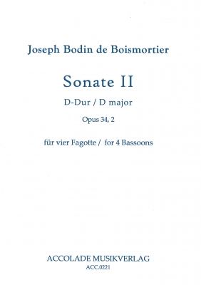 Joseph Bodin de Boismortier: Sonate Ii D-Dur Op. 34, 2