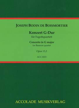 Joseph Bodin de Boismortier: Concerto Op. 15, Iii