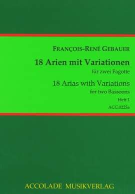 François-René Gebauer: 18 Air Varies Bd. 1