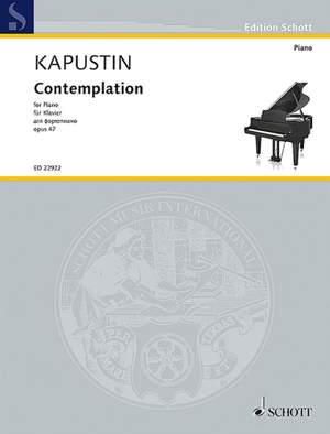 Kapustin, N: Contemplation op. 47