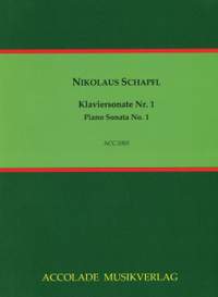 Nikolaus Schapfl: Sonate Nr. 1