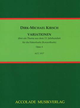 Dirk-Michael Kirsch: Variationen Op. 4
