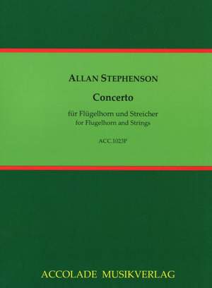 Allan Stephenson: Konzert Für Flügelhorn und Streicher