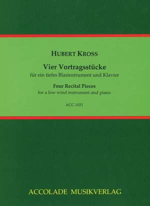 Hubert Kross: 4 Vortragsstücke