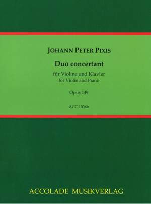 Johann Peter Pixis: Duo Concertant Op. 149