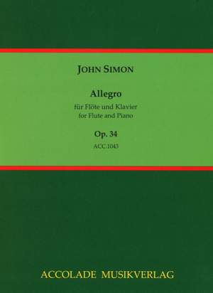 John Simon: Allegro Op. 34