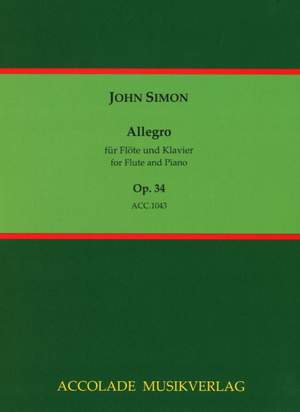 John Simon: Allegro Op. 34