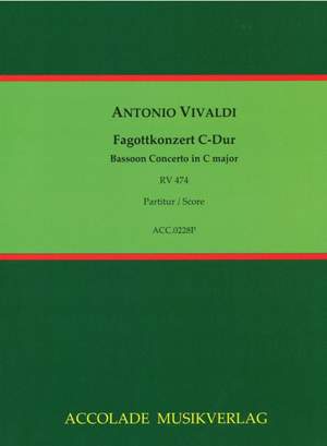 Antonio Vivaldi: Konzert C-Dur Rv 474