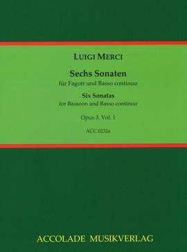 Luigi Merci: 6 Sonaten Vol. 1