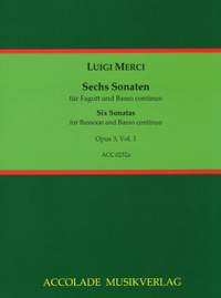 Luigi Merci: 6 Sonaten Vol. 1