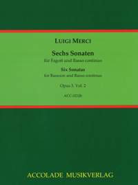 Luigi Merci: 6 Sonaten Vol. 2