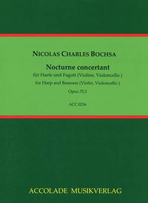 Robert Nicholas Charles Bochsa: Nocturne Concertant G-Dur Op. 70, 3