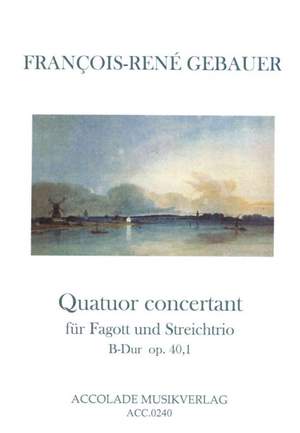 François-René Gebauer: Quatuor Concertant