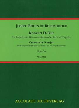 Joseph Bodin de Boismortier: Konzert Op. 26