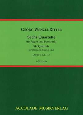 Georg Wenzel Ritter: 6 Quartette Vol. 1