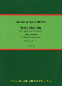 Georg Wenzel Ritter: 6 Quartette Vol. 1