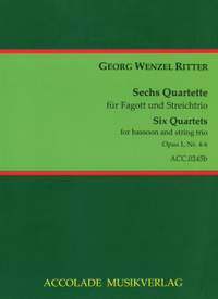 Georg Wenzel Ritter: 6 Quartette Vol. 2