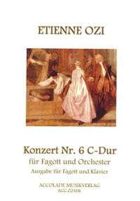 Etienne Ozi: Fagottkonzert Nr. 6 C-Dur