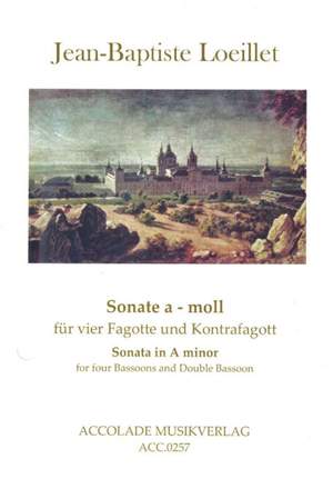 Jean-Baptiste Loeillet: Sonate A-Moll Für 4 Fagotte und Kontrafagott