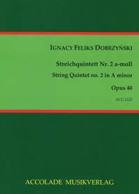 Felix Ignacy Dobrzynski: Quintett Op. 40 A-Moll