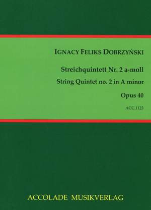 Felix Ignacy Dobrzynski: Quintett Op. 40 A-Moll