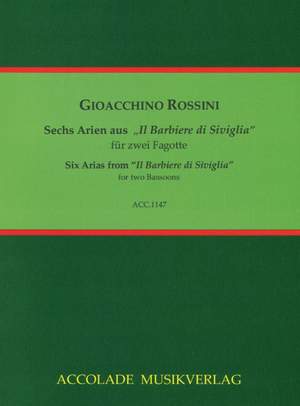 Gioachino Rossini: 6 Arien Aus Barbier Von Sevilla