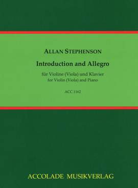 Allan Stephenson: Introduktion und Allegro