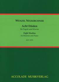 Wenzel Neukirchner: 8 Etüden Für Fagott und Klavier
