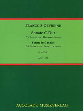 François Devienne: Sonate Op. 24 Nr. 1 C-Dur