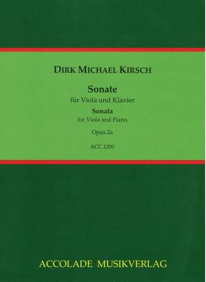 Dirk-Michael Kirsch: Sonate Op. 2A
