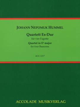 Johann Nepomuk Hummel: Quartett Es-Dur