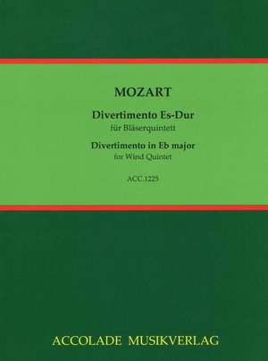 Wolfgang Amadeus Mozart: Divertimento Es-Dur Kv 252