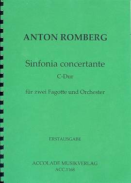 Anton Romberg: Sinfonie Concertante C-Dur