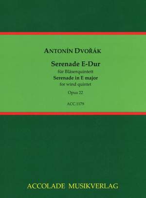 Antonín Dvořák: Serenade E-Dur Op. 22