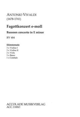 Antonio Vivaldi: Konzert E-Moll Rv 484